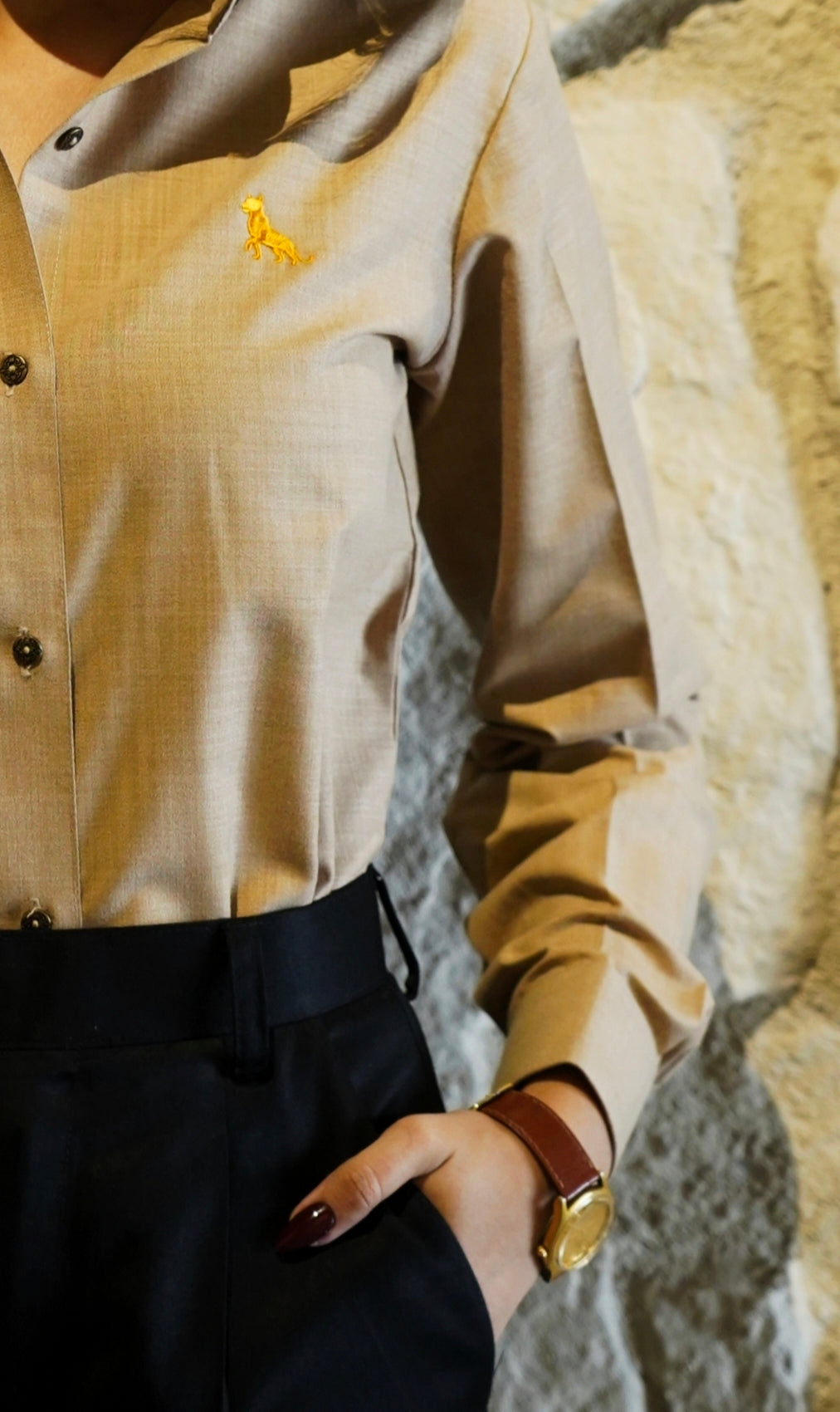 The Golden Beige Shirt