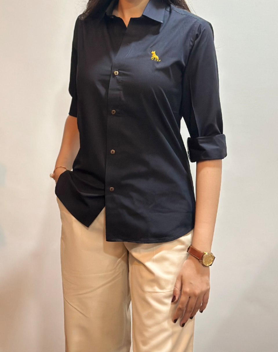 The Regal Black Shirt